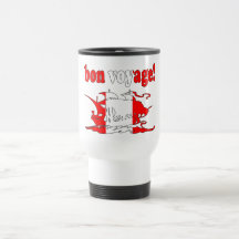 Bon Voyage - Good Trip in Canadian -  Vacations Coffee Mugs