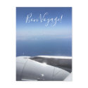 Bon Voyage Window Seat Postcard