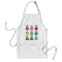 BonBon Party Rainbow Birthday Cake Apron