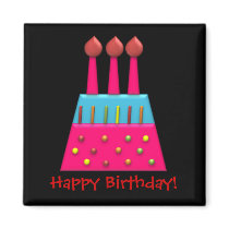 BonBon Party Rainbow Birthday Cake