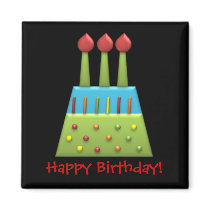 BonBon Party Rainbow Birthday Cake