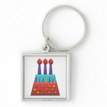 BonBon Party Rainbow Birthday Cake Red