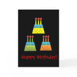 BonBon Party Rainbow Birthday Cakes cards