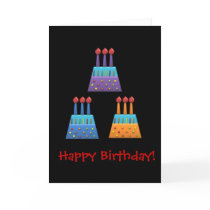 BonBon Party Rainbow Birthday Cakes