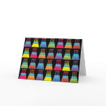 BonBon Party Rainbow Birthday Cakes cards