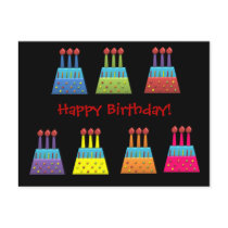 BonBon Party Rainbow Birthday Cakes