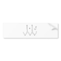 Bondage hooks bumper sticker