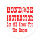 Bondage Instructor Let Me Show You The Ropes stickers