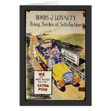 Bonds Of Loyalty Bring Smiles Of Satisfaction Greeting Card