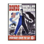 Bonds Or Bondage, Everybody -Every Pay Day 10% Post Card