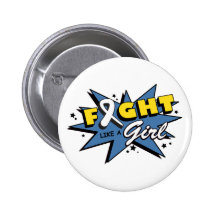Bone Cancer Fight Like A Girl POW! Buttons