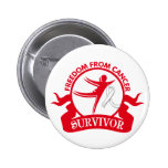 Bone Cancer - Freedom From Cancer Survivor Pins