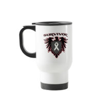 Bone Cancer Survivor Crest Coffee Mugs