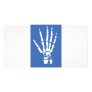 Bone Finger hand Personalized Photo Card