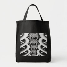 BONES - Fractal Art Tote Bag