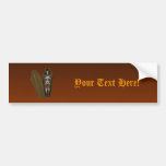 Bones in a Coffin: Halloween: Bumper Stickers