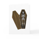 Bones in a Coffin: Halloween: Cards