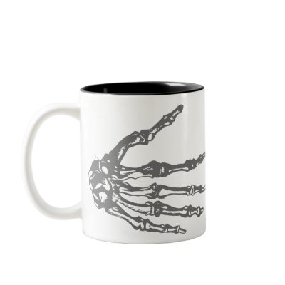 Boney Hands Coffee Mug by hmx_23