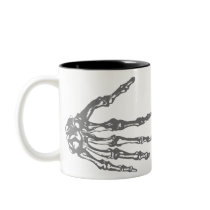 Boney Hands Coffee Mug