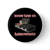 Boney-Hugs-on-Halloween Button