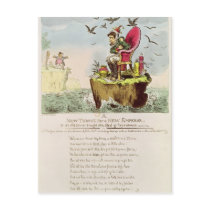 Boney's Elba Chair, published by S. Knight Postcards