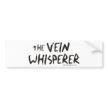 Bonified_Nurse_-_the_vein_whisperer2 bumper stickers