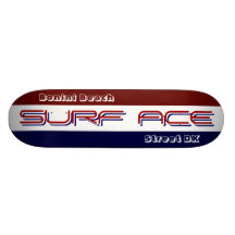 Bonini Beach SURF ACE Street DX Skate Board Deck