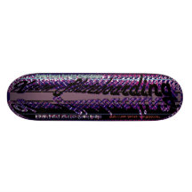 Bonini Beach SurfAce StreetDeck #001 RWB Black Skate Boards