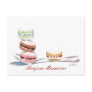 Bonjour Macaron Postcard