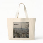 Bonjour Paris Tote Bag
