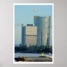 Bonn, Germany, the Rhine River Print