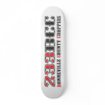 Bonneville County Chopper 233BCC Skate Deck