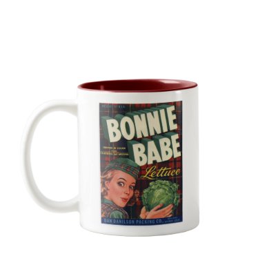 Bonnie Babe Lettuce Coffee Mug by CrazyCups