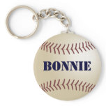 Bonnie Baseball Keychain by 369MyName