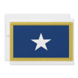 Bonnie Blue Flag First Texas Cofederate Volunteers Custom Invitation