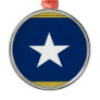 Bonnie Blue Flag First Texas Cofederate Volunteers Christmas Tree Ornament