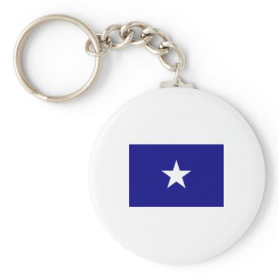 Bonnie Blue flag Keychain by chansen69