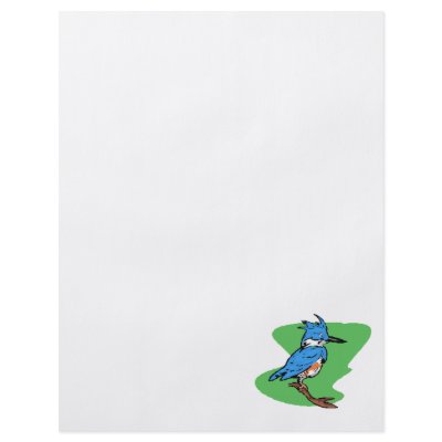 Bonnie Blue Jay Flyer Design by BisforBirds