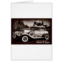 Bonnie & Clyde Card