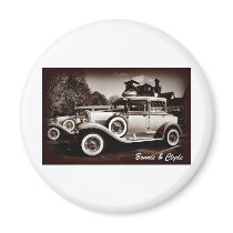 Bonnie & Clyde Magnet
