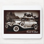 Bonnie & Clyde Mouse Pad