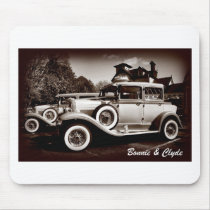 Bonnie & Clyde Mouse Pad