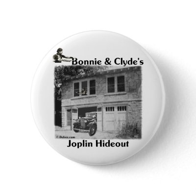 Bonnie & Clyde's Joplin Hideout Pins by debzmoss
