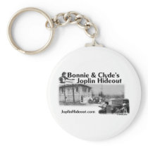 Bonnie & Clyde's Joplin Hideout Key Chain