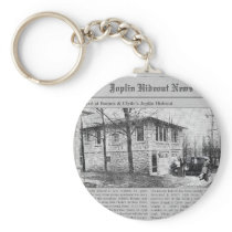 Bonnie & Clyde's Joplin Hideout Keychains