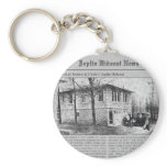 Bonnie & Clyde's Joplin Hideout keychains