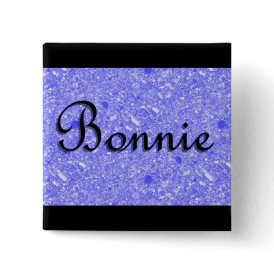 Bonnie Name Tag Buttons by JustParties