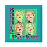 Bonnie Parker Fridge Magnet