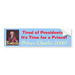 Bonnie Prince Charlie 2008 bumper stickers