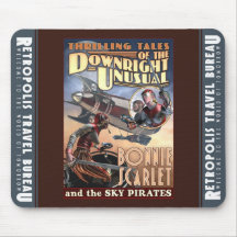 Bonnie Scarlet & the Sky Pirates Mouse Pad